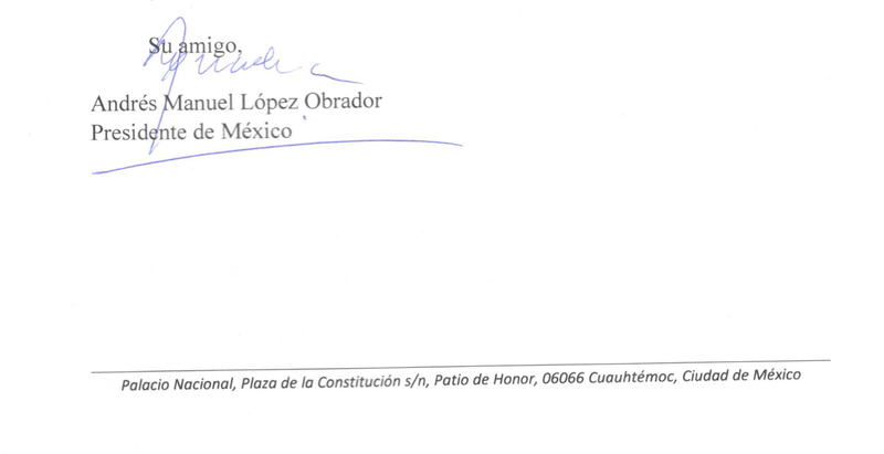 Illustration for article titled Obrador sent a letter to Trump.